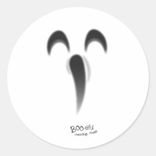 Sticker Rond Halloween satiriques