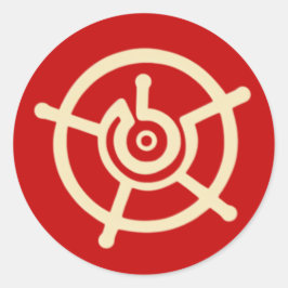 Sticker Rond Halo Saint