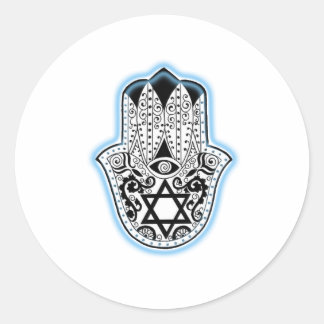 Sticker Rond Hamsa