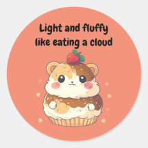 Hamster Cream Puff - Léger et Fluffy