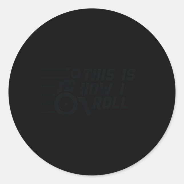 Sticker Rond Handicap moteur Conduite (Devant)