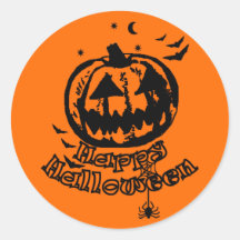 Happy Halloween Jack-o'-lantern