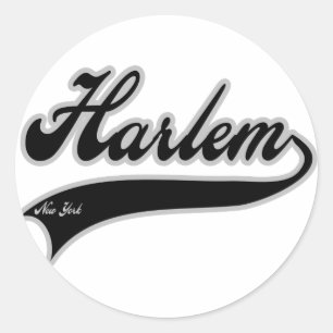 Sticker Rond Harlem New York