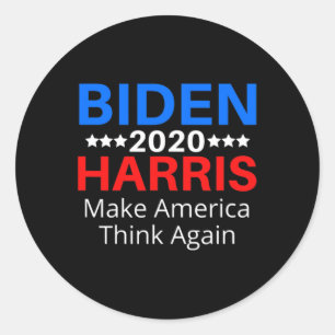 Sticker Rond Harris 2020 Élection drôle Humour démocrate présid