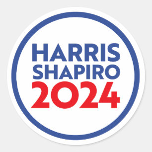 STICKER ROND HARRIS SHAPIRO 2024