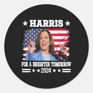 Sticker Rond Harris Waltz Pour Un Demain Plus Brighton