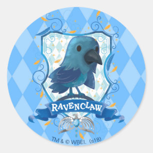 Sticker Rond Harry Potter Charming RAVENCLAW™ Crest