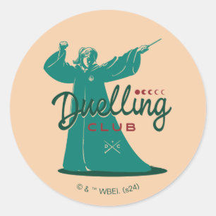 Sticker Rond HARRY POTTER™ Dueling Club Graphisme