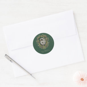 Sticker Rond HARRY POTTER™ SLYTHERIN™ Crest