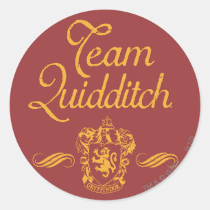 Sticker Rond Harry Potter Team QUIDDITCH™