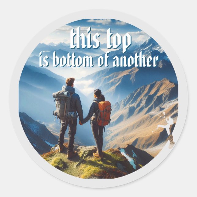 Sticker Rond Haut (Devant)