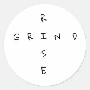 STICKER ROND HAUT-DE-CHAUSSÉE