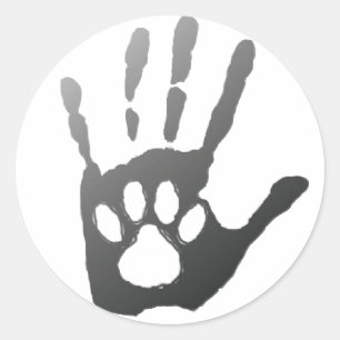 Sticker Rond Haute patte
