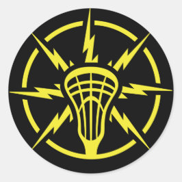 Sticker Rond Haute tension