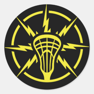 Sticker Rond Haute tension