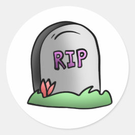 Sticker Rond Hawaii RIP