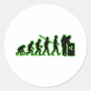 Sticker Rond Hazmat