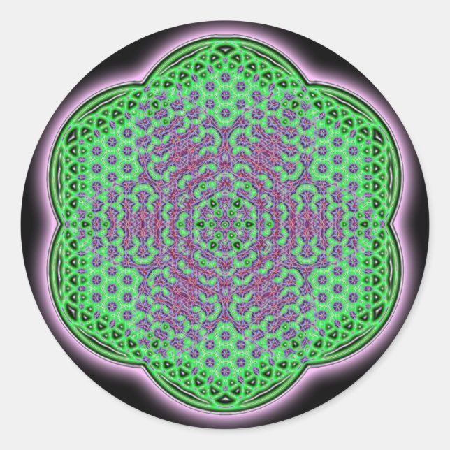 Sticker Rond Heart Chakra (Devant)