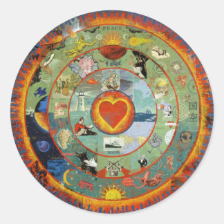 Sticker Rond HeartImageFreda