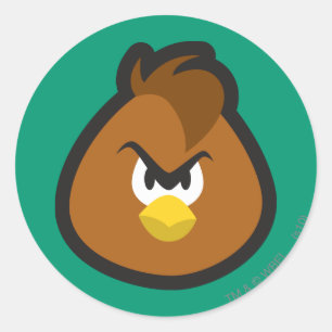 Sticker Rond Henery Hawk 3