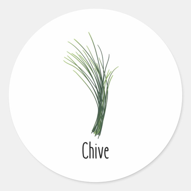 Sticker Rond Herbes d'épices (Devant)