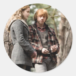 Sticker Rond Hermione, Ron, and Harry 2