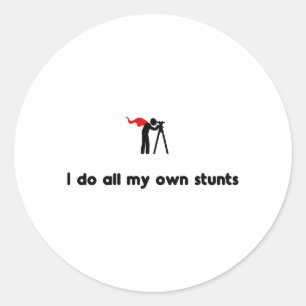 Sticker Rond Héros de examen de terre