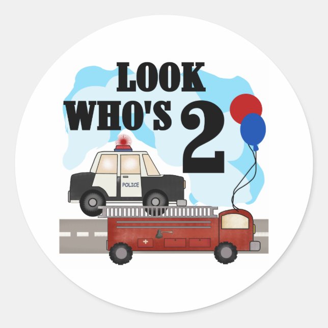 Sticker Rond Héros de tous les jours 2e anniversaire (Devant)