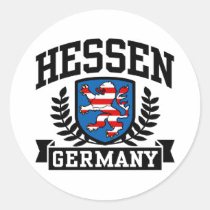 Sticker Rond Hessen
