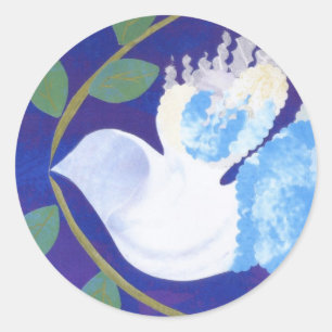 Sticker Rond Heure pour l'autocollant de paix