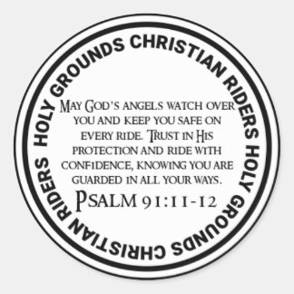 Sticker Rond HG_Psalm91_Sticker