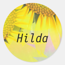 Sticker Rond Hilda