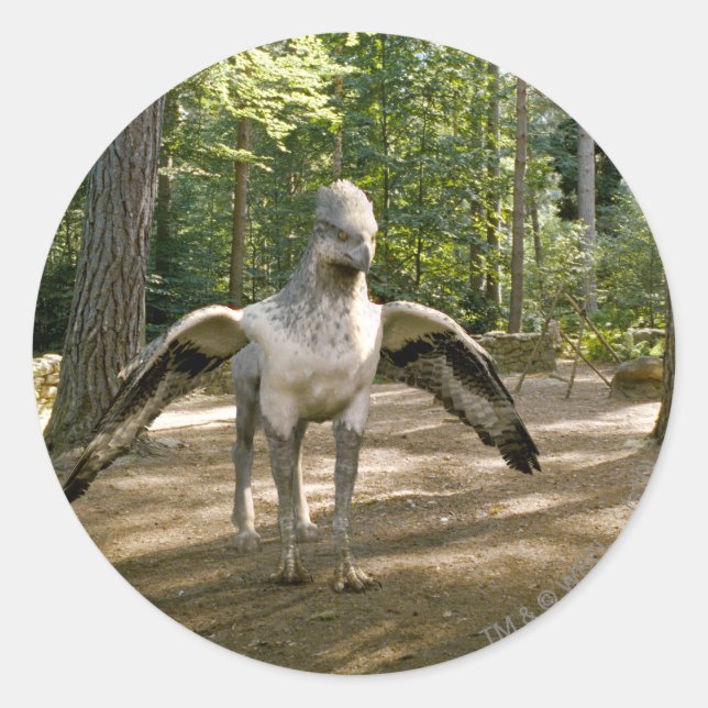 Sticker Rond Hippogriff (Devant)