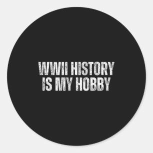 Sticker Rond Histoire de la Seconde Guerre mondiale I 