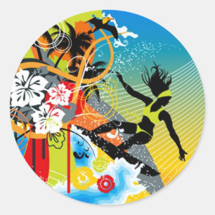 Sticker Rond hlhw_002