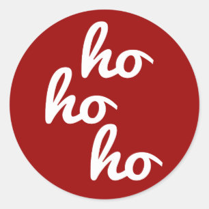 Sticker Rond Ho-ho
