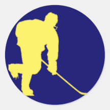 HOCKEY BLEU ET OR