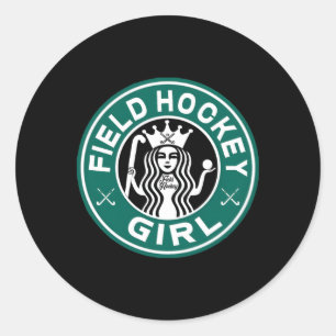 Sticker Rond Hockey De Champ Pour Ns Et Parodie