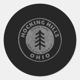 Sticker Rond Hocking Hills State Park