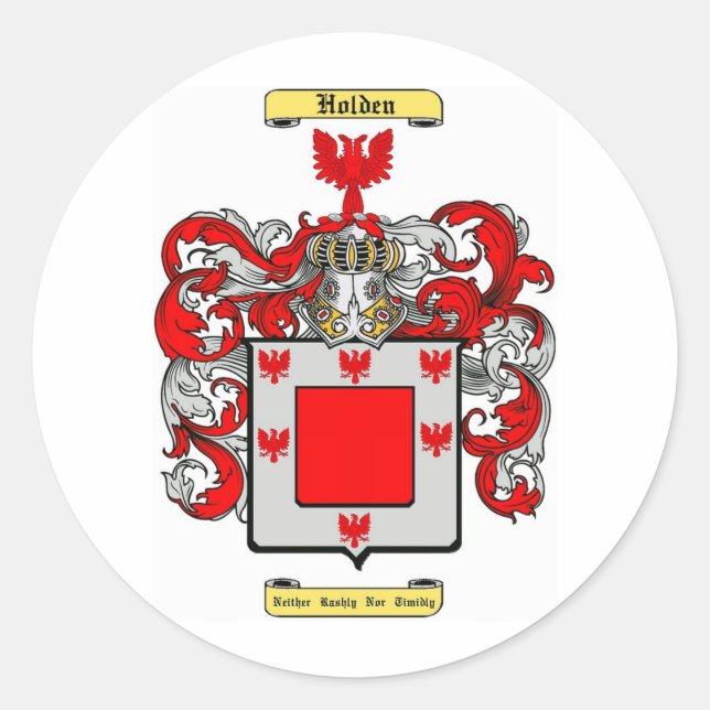 Sticker Rond Holden (Devant)