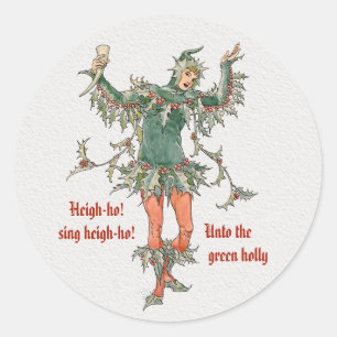 Sticker Rond Holly Walter Grane Flowers de Shakespeare CC0987