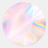 Holographie rose Faux Personnalisé tendance