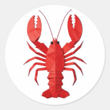 Homard en origami