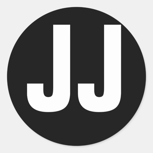 Sticker Rond Hommage à JJ (Devant)