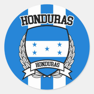 Sticker Rond Honduras