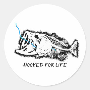 STICKER ROND HOOKÉ POUR LA VIE