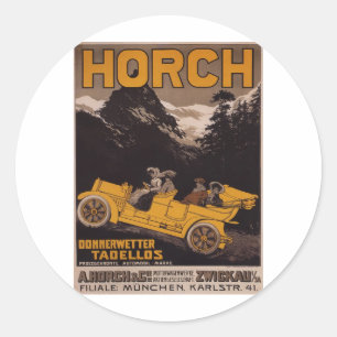 Sticker Rond HORCH Automobile