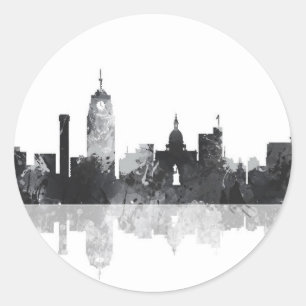 STICKER ROND HORIZON DE LANSING, MICHIGAN