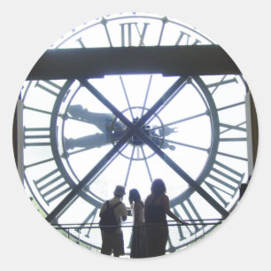 Sticker Rond Horloge d'Orsay de Museé