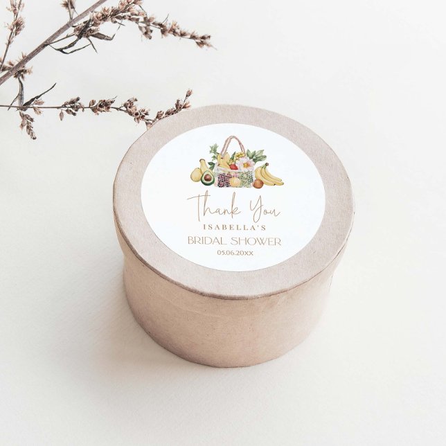 Sticker Rond Hors Fête des mariées Du Marché (Créateur téléchargé)